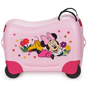 Valise Sammies RIDE-ON SUITCASE DISNEY MINNIE FLOWER POWER Rose - Taille Unique