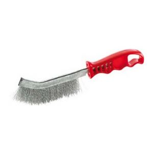 Forum Brosse universelle, ondulée, Nombre de rangées : 1, Garniture Fil d'acier inoxydable, Epaisseur du fil 0,30 mm, Modèle : ondulé
