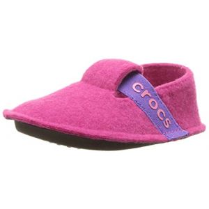 Crocs Classic Slipper, Chaussons Mules Mixte Enfant, Rose (Candy Pink) 24/25 EU