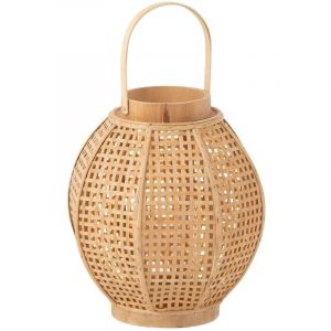 Image de Lanterne en Bambou "Fernando" 34cm Naturel Prix