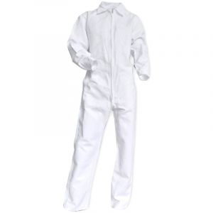 Molinel Combinaison de travail blanche sans poche 100% coton xl