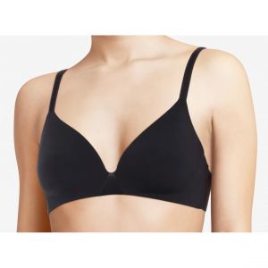Chantelle Essentiall T-Shirt-Soutien-Gorge, Noir, M Femme