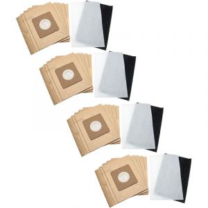 Vhbw Lot de sacs (papier) + filtre avec 24 pi&egrave;ces compatible avec Rowenta RO1733R1/4Q0, RO1733X1/4Q0, RO1733Y1/4Q0 aspirateur