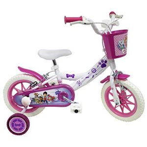 Image de Velo 12 licence pat patrouille stella skye pour enfant de2 a 4 ans avec stabilisateurs a molettes