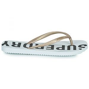 Superdry Tongs CODE ESSENTIAL FLIP FLOP Blanc - Taille 36 / 37