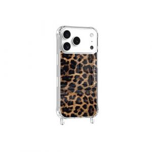 imprimée MagSafe Leopard brun avec anneau iPhone 17 Pro