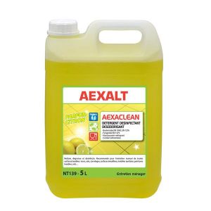 Aexalt AEXACLEAN d&eacute;sinfectant parfum citron 5 L