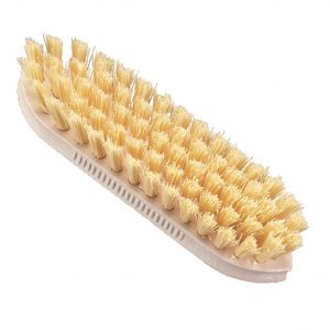 Kerbl 29178 Brosse de Nettoyage et de récurage Poils Jaunes