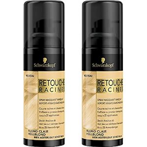 Schwarzkopf Spray masquant immdiat, blond clair, jusqu'@ 25 utilisation, s'efface au premier shampooing