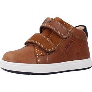Geox Chaussures basses à semelle cuvette et double bride autoagrippante Naturel - Taille 19