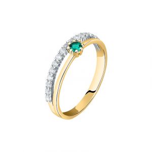 Live Diamond Bague pour femme LDY040192016 375 Or jaune