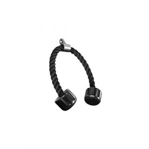 Image de Hop-Sport Corde Triceps 72 cm, Nylon Antid&eacute;rapant C&acirc;ble de Traction pour Musculation pour la Maison ou la Salle de Sport &agrave; Domicile, Triceps Rope