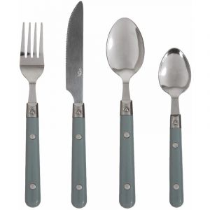 Secret de Gourmet Ménagère de 24 pièces jasmin L, 28 x l, 7 x H, 28,5 cm Gris