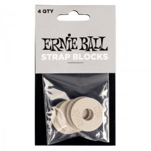 Ernie Ball STRAP BLOCKS 4 PIECES GRIS
