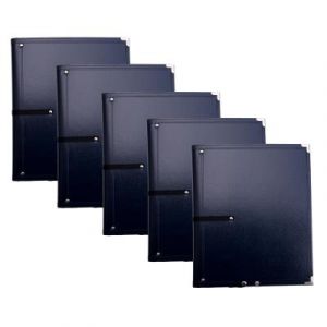 Classic Cantabile B16BL porte partitions deluxe bleu lot de 5