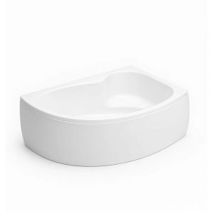 Jacob Delafon Pack baignoire d'angle 150 x 100 cm Micromega Duo version droite + tablier de baignoire