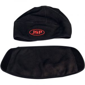 JSP safety Surefit Doublure de casque de s&eacute;curit&eacute; thermique avec rev&ecirc;tement amovible Noir Taille M/L (AHV009-901-100)