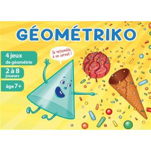 Asmodée Aritma Géométriko - Jeux de société - Jeux de Cartes - Jeux éducatif - Jeux Enfant à partir de 7 Ans - 2 à 8 Joueurs - Version française