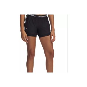Under Armour Tech Play Up 2in1 Short Avec Poche-balles Femmes - Noir