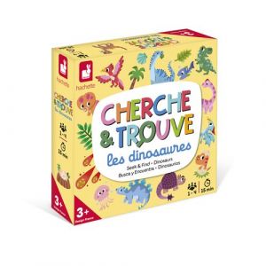 Janod Jeu d'adresse Mon premier Cherche et Trouve Dinos