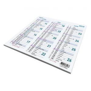 Quo Vadis 238313Q - Calendrier origami 13 r/v°, 26x13 FR