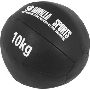Gorilla Sports Médecine Ball Cuir Synthétique de 10 KG