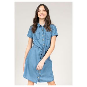 Image de Deeluxe Robe enfant JULINA Bleu - Taille 8 ans,10 ans,12 ans,14 ans,16 ans