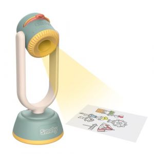 Smoby Projecteur à Dessin - Orientation et Netteté Ajustables - 192 Possibilités - Plusieurs Thèmes - Animaux, Personnages, Etc. - A Partir de 3 Ans