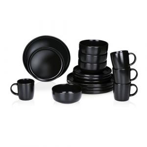 Alpina Assiettes Service de Table 4 Personnes - 16 Pi&egrave;ces