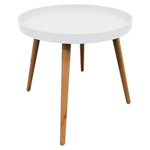 Table d'appoint ronde avec plateau The Concept Factory