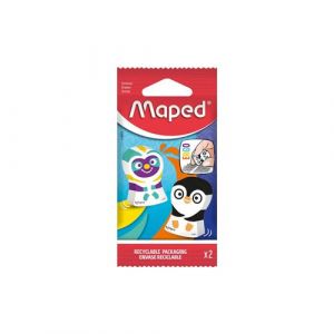 Maped Ergo Fun gomme à effacer Multicolore 2 pièce(s)