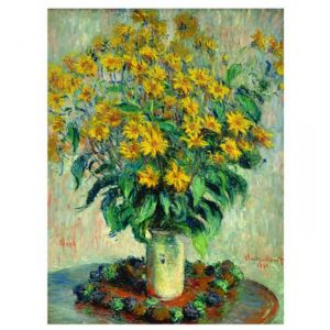 Image de Eurographics Puzzle Claude Monet Fleurs de topinambours 1000 pièces