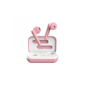 Trust Mobile Primo Touch Casque sans fil Bluetooth (10 heures de lecture, microphone intégré, True Wireless, TWS) Rose