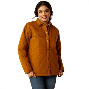 Veste imperméable équitation femme Ariat Grizzly Quilted Barn