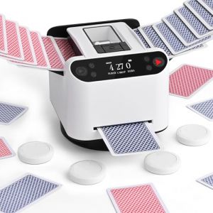 M&eacute;langeur et Distributeur de Cartes OBLITZON 360&deg; pour 12 Jeux Rechargeable et Silencieux