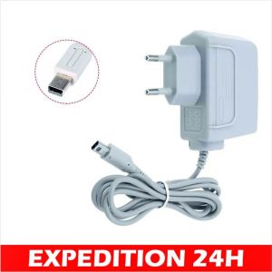 Chargeur adaptateur - ZISONIX - DSi/DSi XL/2DS/3DS/3DS XL - Filaire - Gris - Compatible New 3DS XL