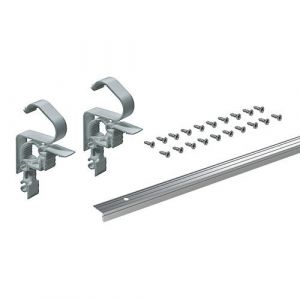 Hettich Kit de profils de guidage pour ferrures Wing Line s - longueur 2400 mm - finition anodisé