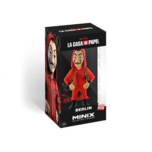 Minix Figurine La Casa de Papel Berlin avec masque 12 cm