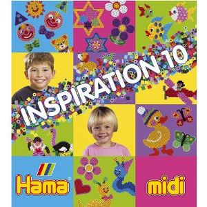 Image de Hama Perles à repasser - Livre d'inspiration 10 : Midi 64 pages