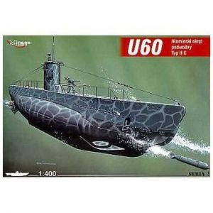 Mirage U-Boot U60 Typ Iic (Sous-Marin) - Maquette De Bateau Mir40025 Hobby