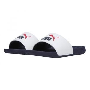 Puma Unisex Kids Cool Cat 2.0 Ps Tongs White Navy For All Time Red, 28 EU
