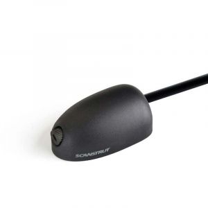 Scanstrut Passe-câble étanche compact pour montage horizontal Ds-h6-blk, noir, pour camping-car, caravane, bateau