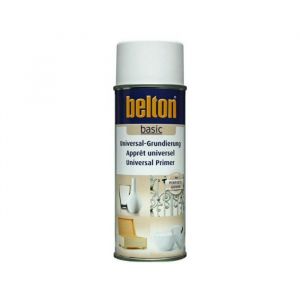 Belton Appr&ecirc;t universel - 400ml - Blanc - A&eacute;rosol - Pour tous supports