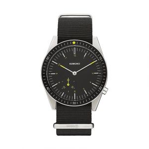 Komono Montre Ray Legacy Nato - Collection Adulte - Femme - Gris argent Gris argent