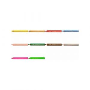 Staedtler Crayon de couleur hexagonal Noris junior, brun