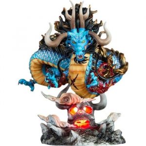 Figurine Dragon Kaido One Piece Créature Dragon D'azur Mange Anime Collection Lampe Personnage Jouet