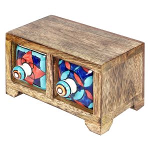 Signes Grimalt Paniers, boites et corbeilles &Eacute;tag&egrave;re &Agrave; &Eacute;pices &Agrave; 2 Tiroirs