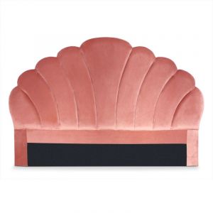 Tête de Lit en Velours "S lly" 160cm Rose Prix