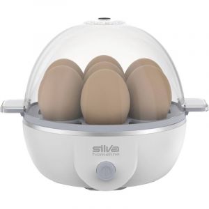 Silva Homeline Ek 2303 Cuiseur à oeufs avec verre doseur blanc