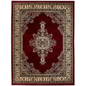 Marrakesh - Tapis Salon Chambre Oriental Marocain Classique casa (Rouge - 80x150cm)